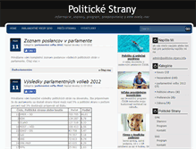 Tablet Screenshot of politicke-strany.info